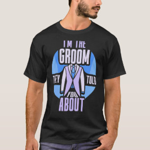 Camiseta Sou o Noivo Sobre o Qual Eles Falaram Festa de Sol