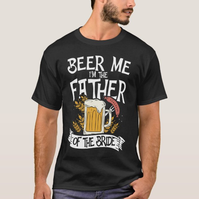 Camiseta Sou o pai da noiva. (Frente)
