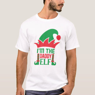 Camiseta Sou o Pai de Natal Elf