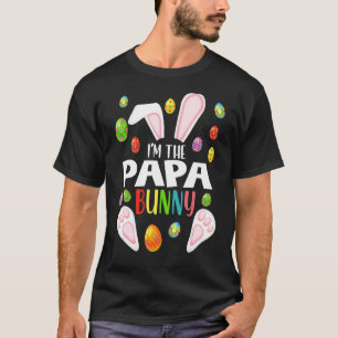 Camiseta Sou o Papa Coelhinho Engraçado, Páscoa da Família