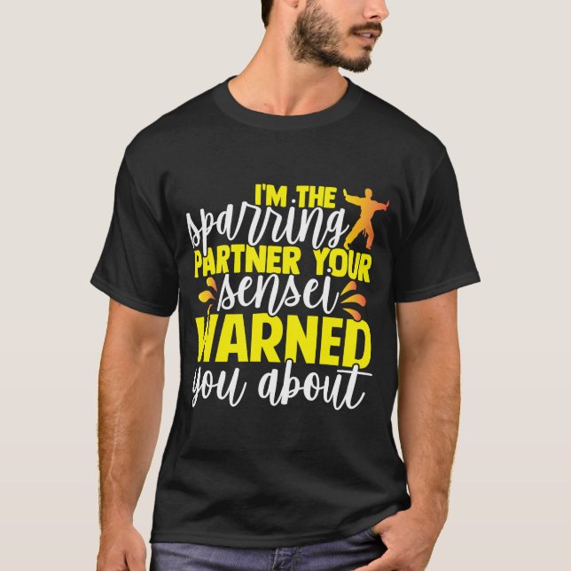 Camiseta Sou o Parceiro Espetacular. Seu Sensei te avisou A (Frente)