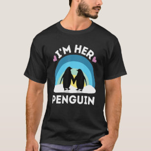 Camiseta Sou o pinguim dela - Casais bonitos