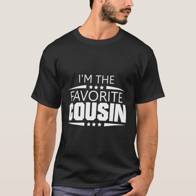 Camiseta Sou O Primo Favorito (Frente)