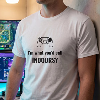 Camiseta Sou o que você chamaria de caseiro Personalizável