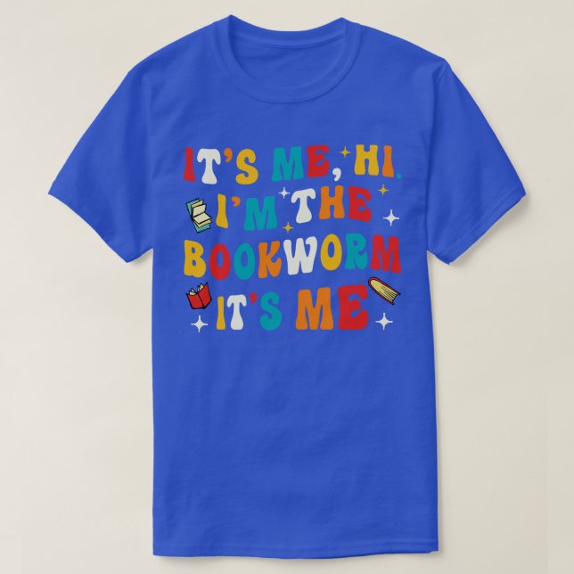 Camiseta Sou o rato de biblioteca (Frente do Design)