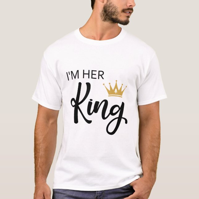 Camiseta Sou O Rei Dela (Frente)