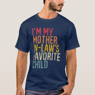 Camiseta Sou o retro infantil favorito da minha sogra