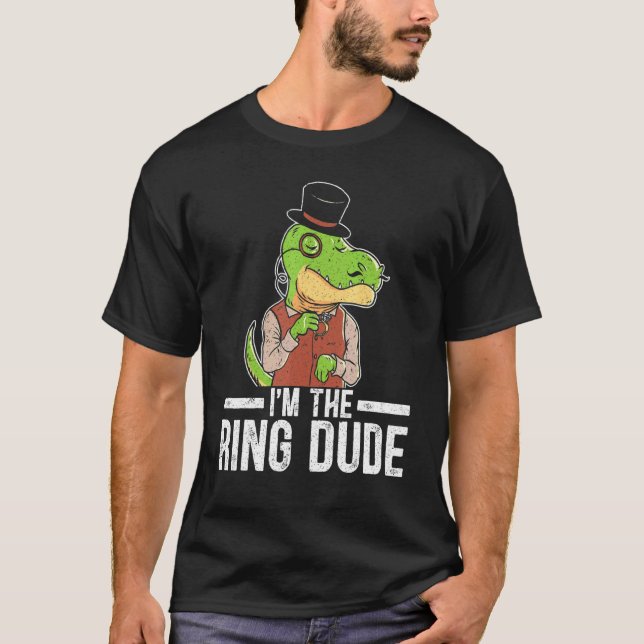 Camiseta Sou o Ring Page Boy Cotillion T Rex (Frente)