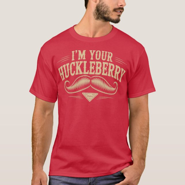 Camiseta Sou o seu Huckleberry-Photoroom (Frente)