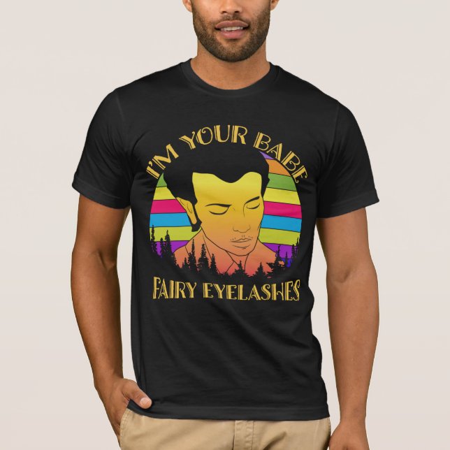 Camiseta Sou o teu bebê - Eyelashes Fada (Frente)