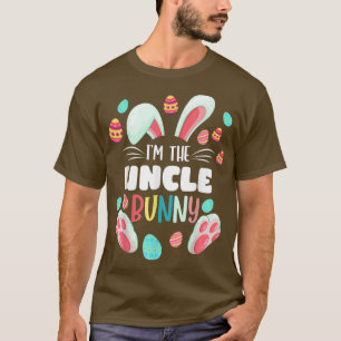 Camiseta Sou o Tio Coelhinho da Páscoa Familiar T