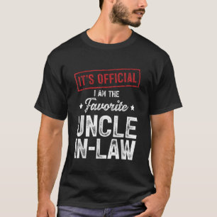 Camiseta Sou o tio-em-lei favorito