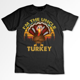 Camiseta Sou o Tio Peru Família Correspondência Dia de Ação