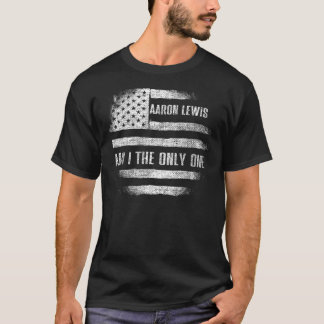 Camiseta Sou O Único Aaron Lewis Flag USA Lovers Vint