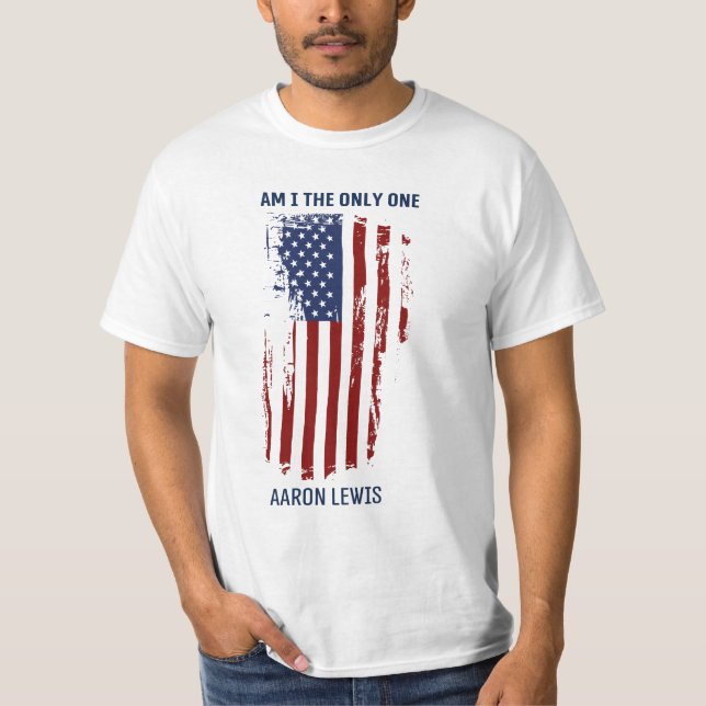 Camiseta Sou o único aaron lewis T-Shirt (Frente)