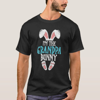 Camiseta Sou o vovô, Páscoa coelhinha, família engraçada Le