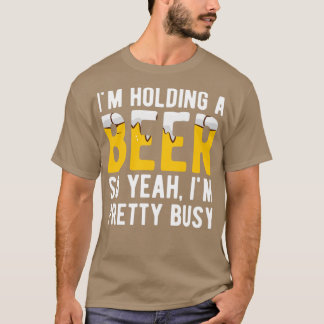Camiseta Sou Ofensiva, Segurando Uma Cerveja, Então Sim, Es