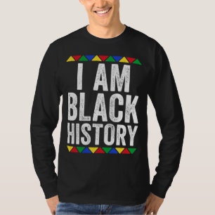 Camiseta Sou Orgulho Negro da História Negra