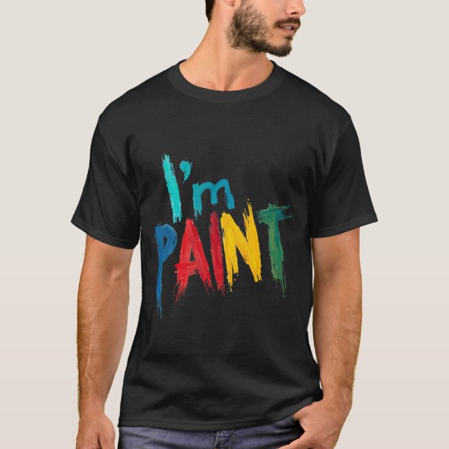 Camiseta Sou Paint Dia de os namorados Cute e Creative (Frente)