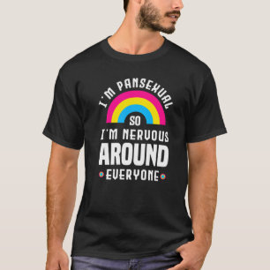 Camiseta Sou Pansexual Rainbow Flags Pan Pride Pansexual