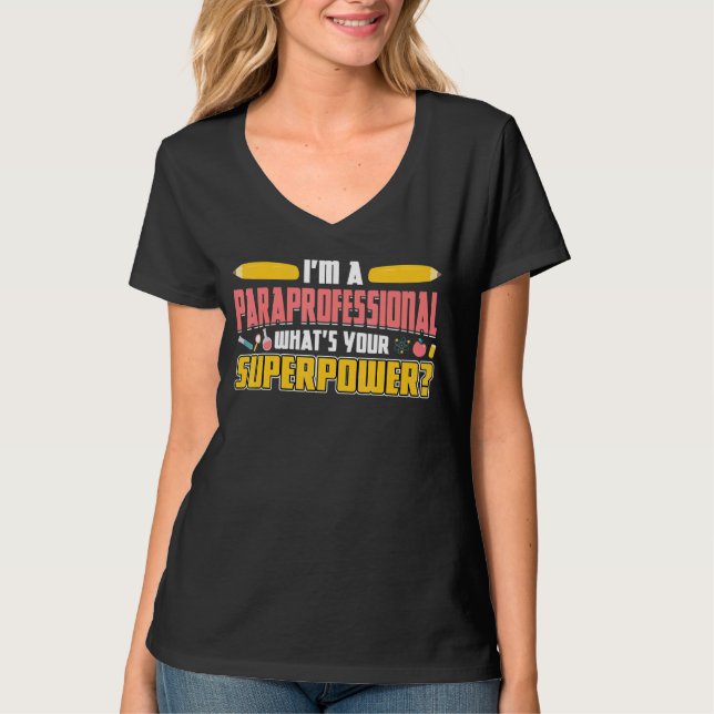Camiseta Sou Paraprofissional (Frente)
