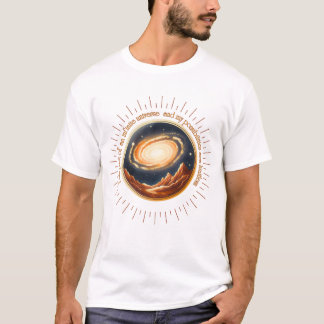 Camiseta Sou parte de um universo infinito.