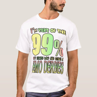 Camiseta Sou parte dos 99% de pessoas que gostam de xingar.