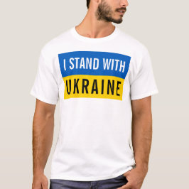 Camiseta Sou Político Com A Ucrânia