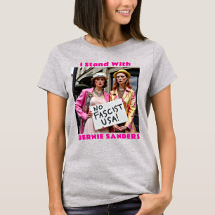 Camiseta Sou Político Com Bernie Sanders