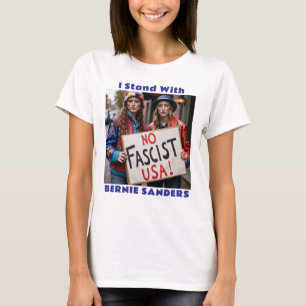 Camiseta Sou Político Com Bernie Sanders