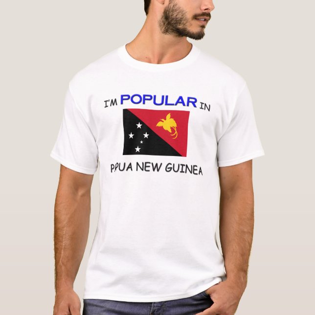 Camiseta Sou Popular na PAPUA-NOVA GUINÉ (Frente)