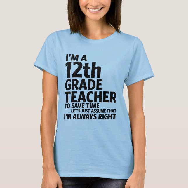 Camiseta Sou professor 12 (Frente)