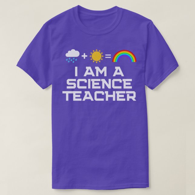 Camiseta Sou professor de ciências (Frente do Design)