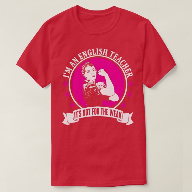 Camiseta Sou professor de inglês (Frente do Design)