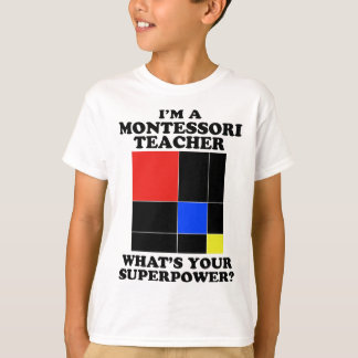 Camiseta Sou professor Montessori Montessori