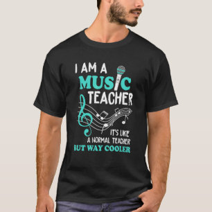 Camiseta Sou Professora De Música Como Professora Normal Ma