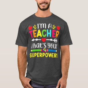 Camiseta Sou Professora O que são os teus professores super