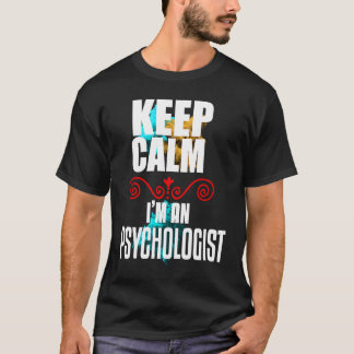 Camiseta Sou psicólogo Trabalhador profissional