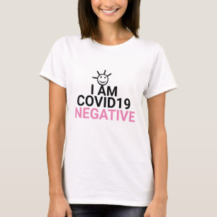 Camiseta Sou Rosa Sem Vírus Negativo Coronavírus