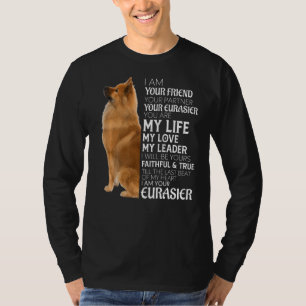 Camiseta Sou Seu Amigo Seu Parceiro Seu Cachorro Eurasier M