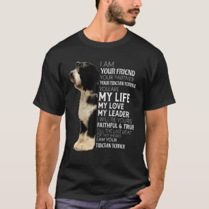 Camiseta Sou Seu Amigo Seu Parceiro Seu Terrier Tibetano
