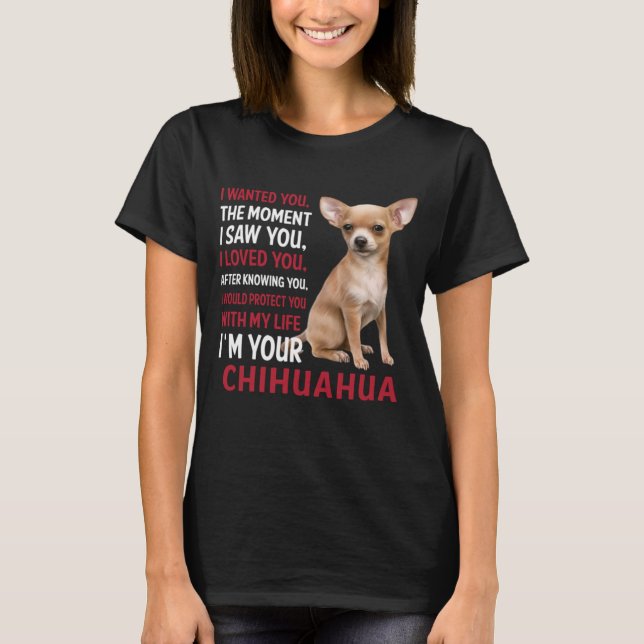 Camiseta Sou Seu Chihuahua (Frente)