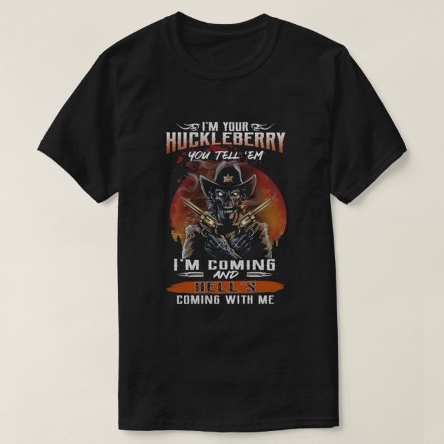Camiseta Sou Seu Huckleberry (Frente do Design)