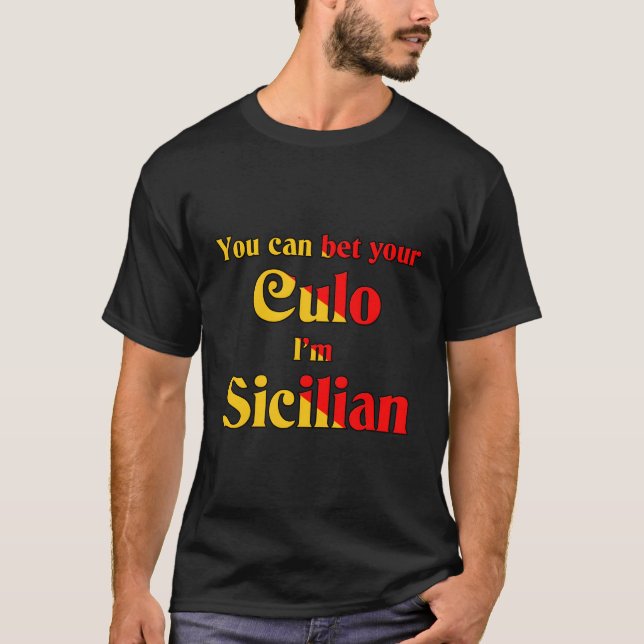 Camiseta Sou Siciliano (Frente)