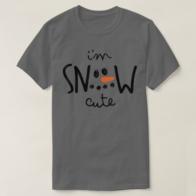 Camiseta Sou Snow Cutie (Frente do Design)