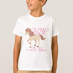 Camiseta Sou só um cavalo.
