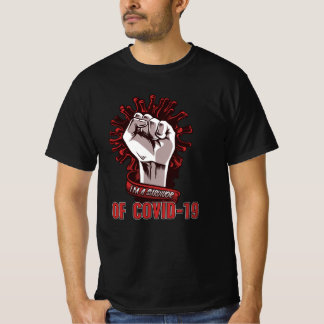 Camiseta Sou Sobrevivente De Corona