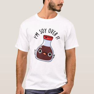 Camiseta Sou Soja, Engraçado Molho Soja.