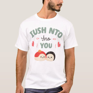 Camiseta Sou Soy em você 🍣 Amor Cute Kawaii Sushi