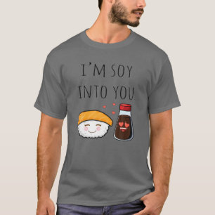 Camiseta Sou Soy em você - Molho de Soja Engraçado